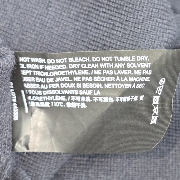 Theory Men's Black Wool Blend Crew Neck Pullover Sweater - Picture 8 of 11